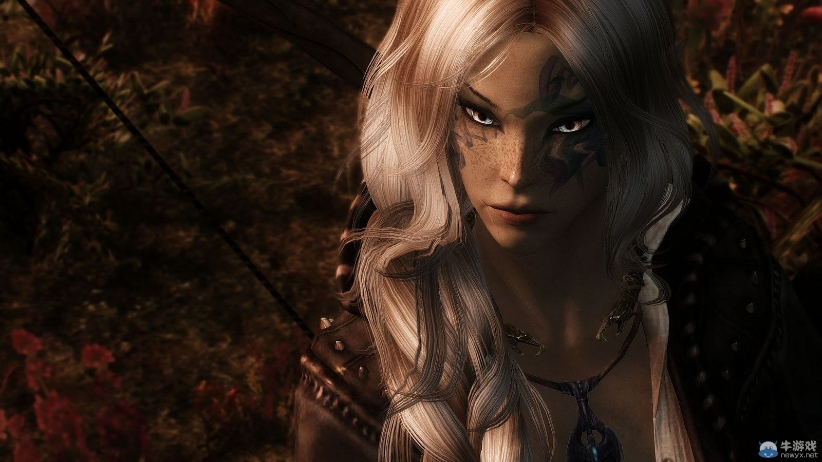 《上古卷軸5：天際》MOD美女圖：色彩艷麗引人遐想