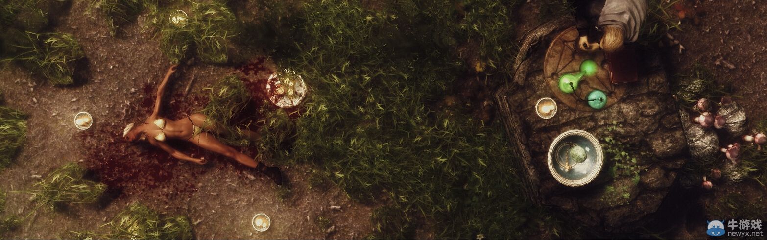 《上古卷軸5：天際》MOD美女圖：色彩艷麗引人遐想