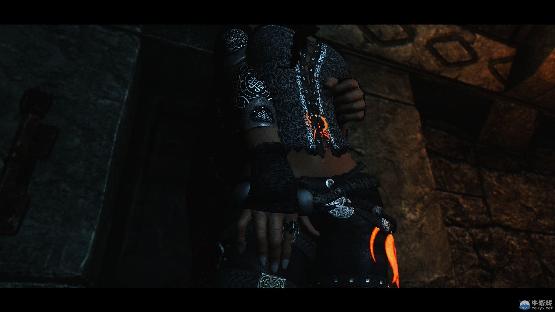 《上古卷軸5：天際》MOD美女圖：色彩艷麗引人遐想