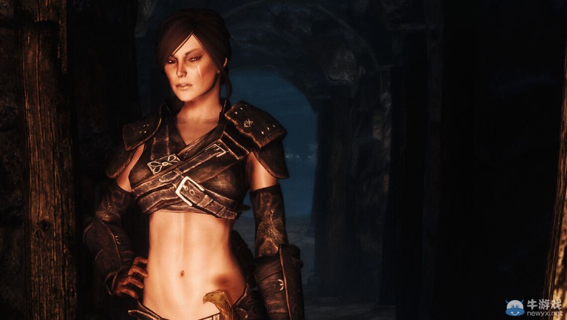 《上古卷軸5：天際》MOD美女圖：色彩艷麗引人遐想