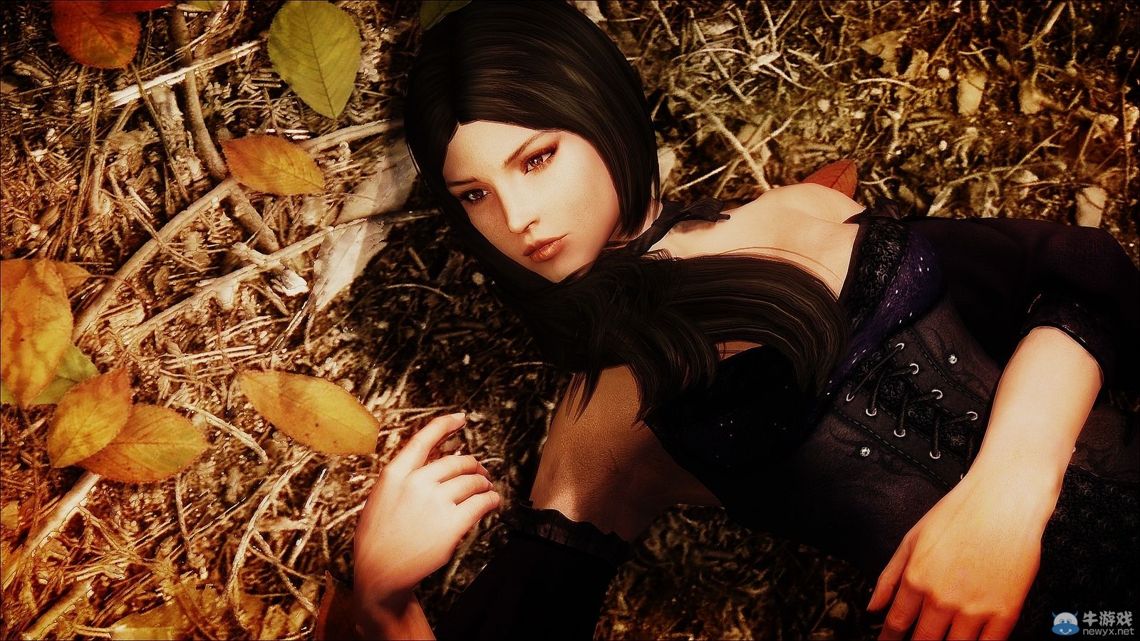 《上古卷軸5：天際》MOD美女圖：色彩艷麗引人遐想