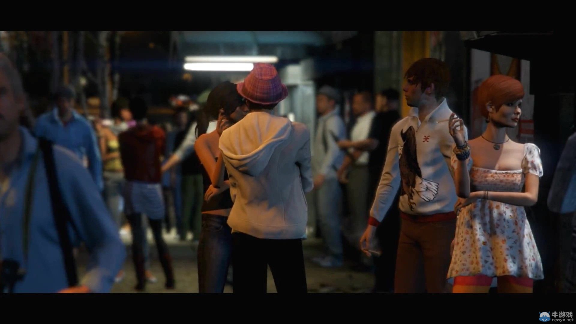 《俠盜獵車手5》（GTA5）夜幕下的罪惡都市：黑絲站街女浪情四溢