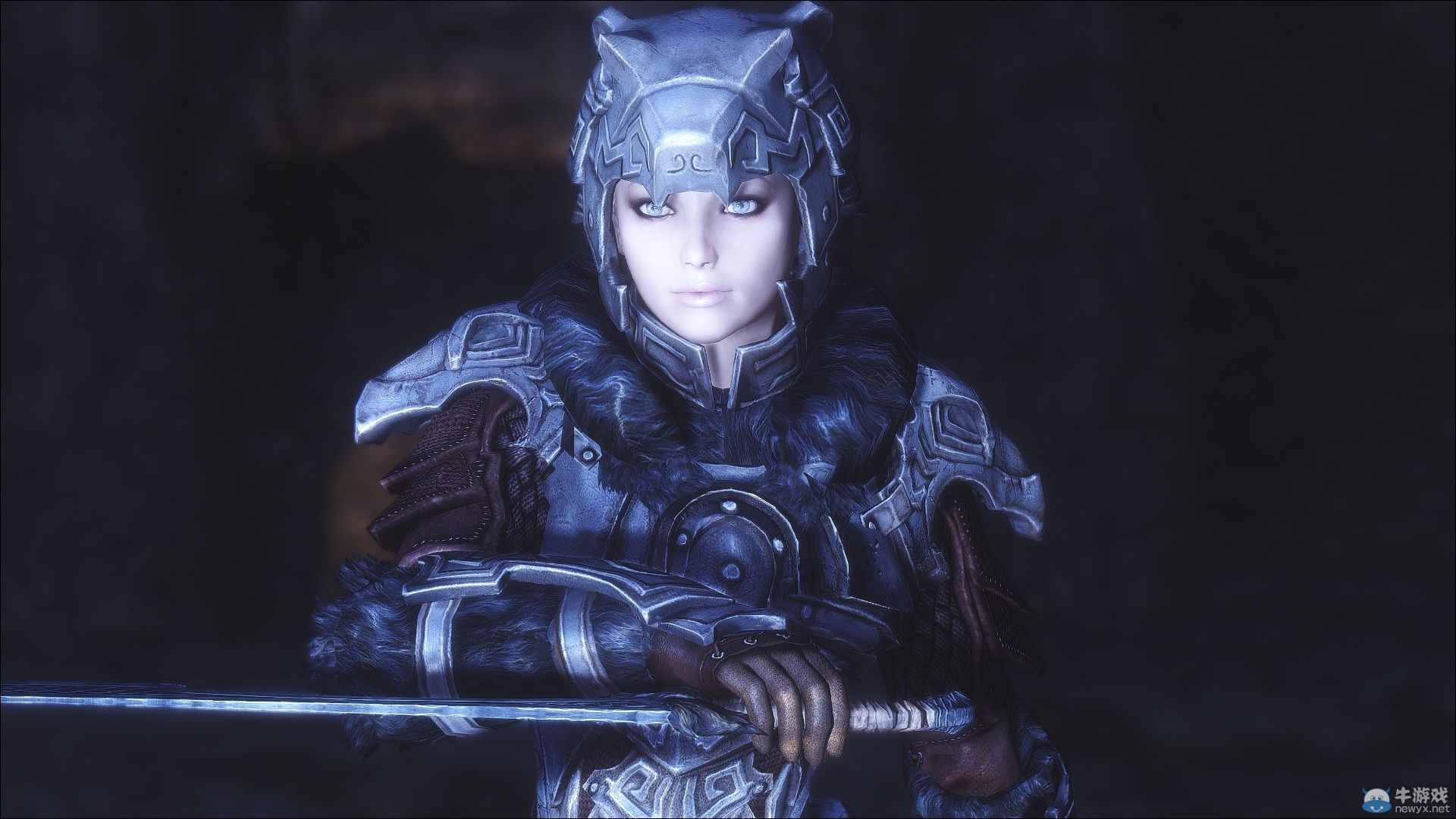 《上古卷軸5：天際》MOD美女圖：色彩艷麗引人遐想