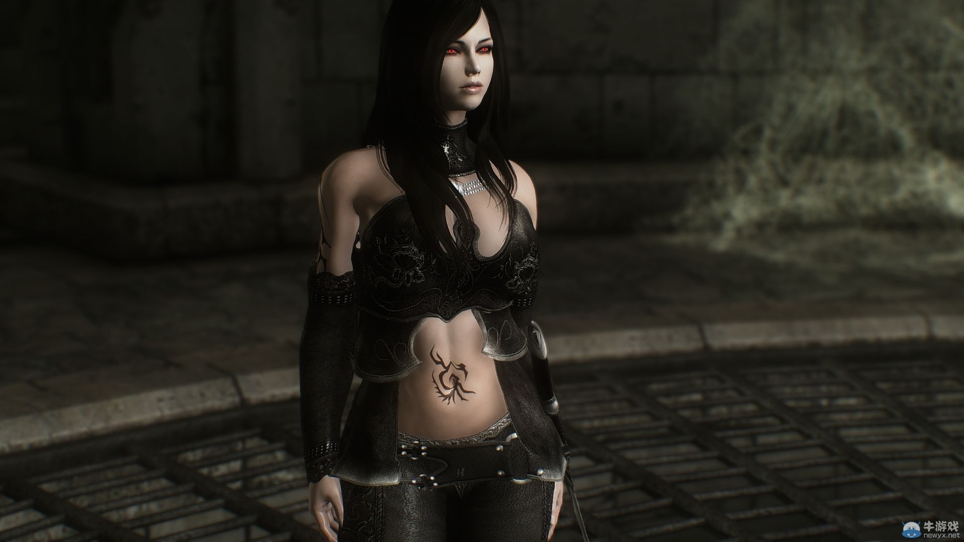 《上古卷軸5：天際》MOD美女圖：色彩艷麗引人遐想