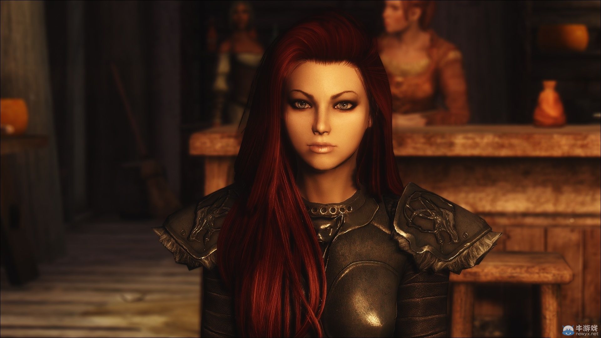 《上古卷軸5：天際》MOD美女圖：色彩艷麗引人遐想