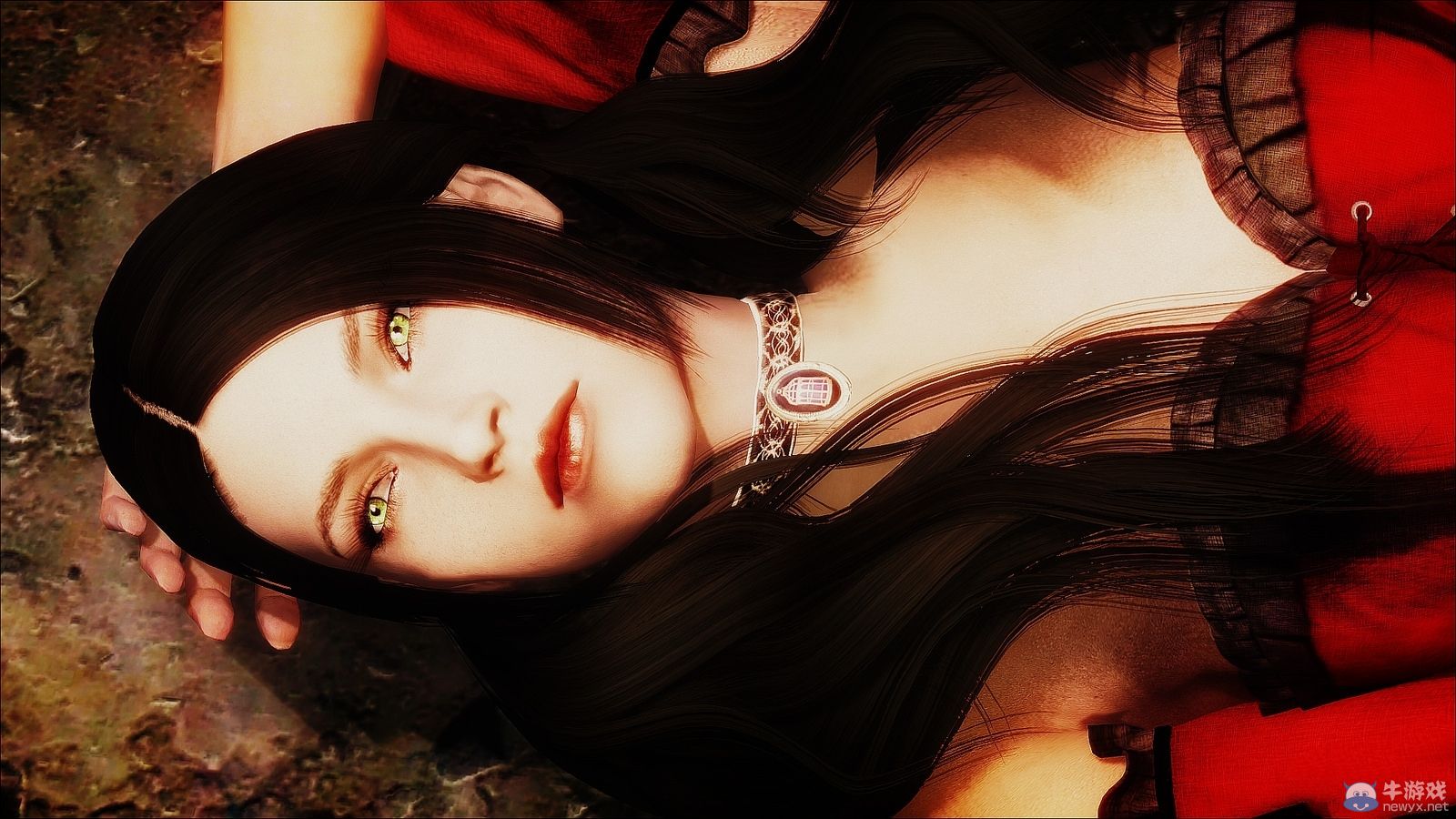 《上古卷軸5：天際》MOD美女圖：色彩艷麗引人遐想