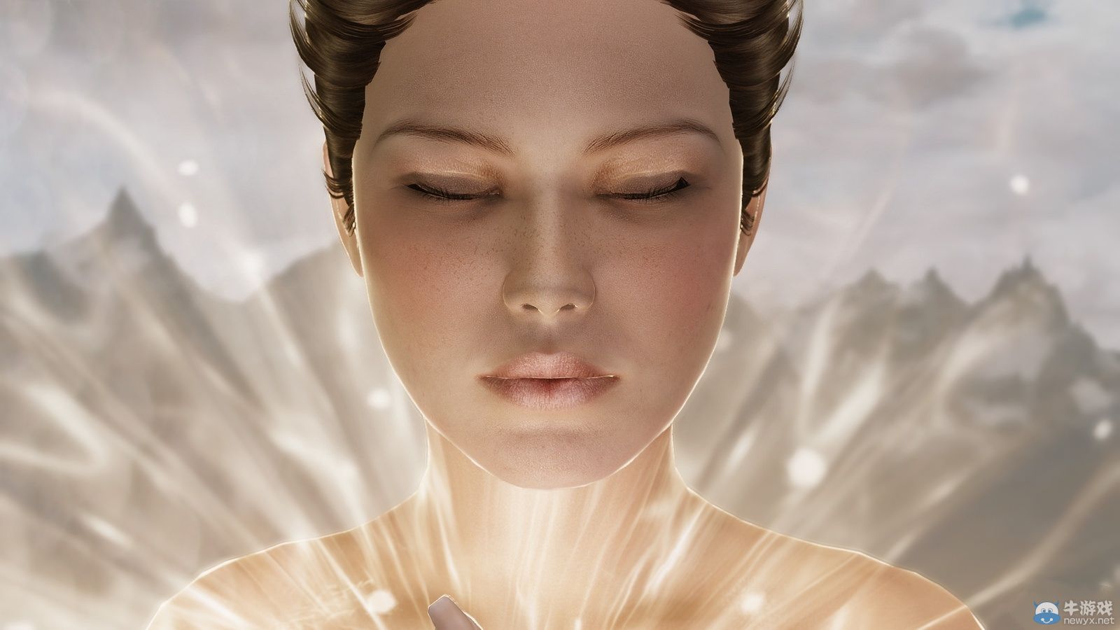 《上古卷軸5：天際》MOD美女圖：色彩艷麗引人遐想