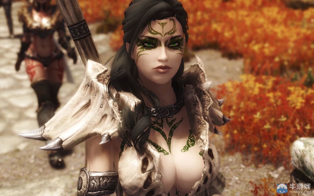 《上古卷軸5：天際》MOD美女圖：色彩艷麗引人遐想