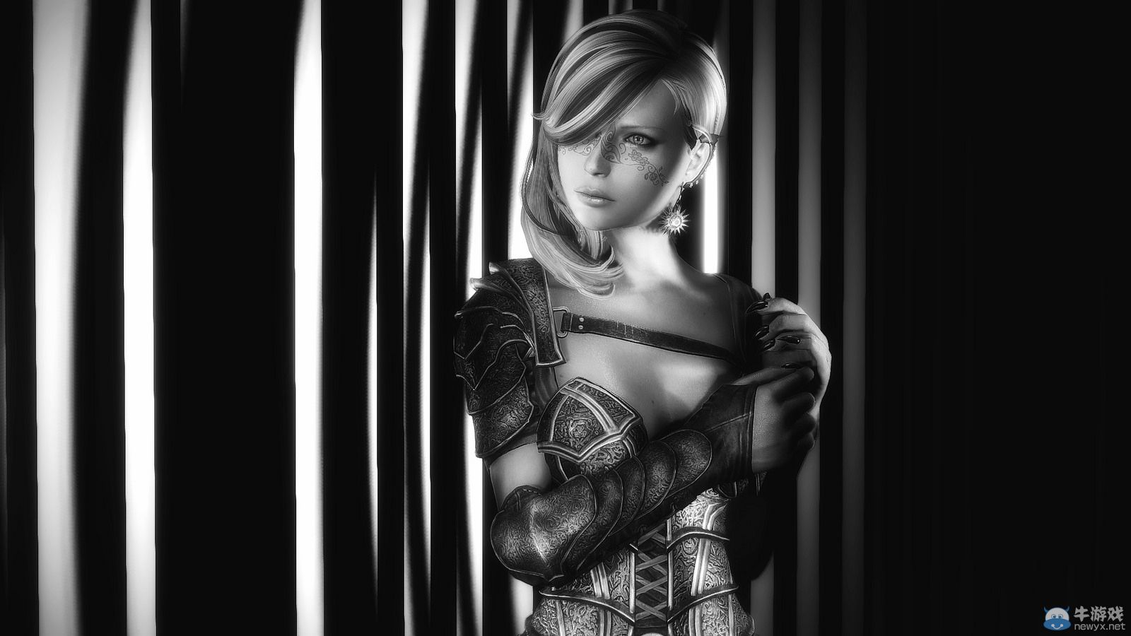 《上古卷軸5：天際》MOD美女圖：色彩艷麗引人遐想