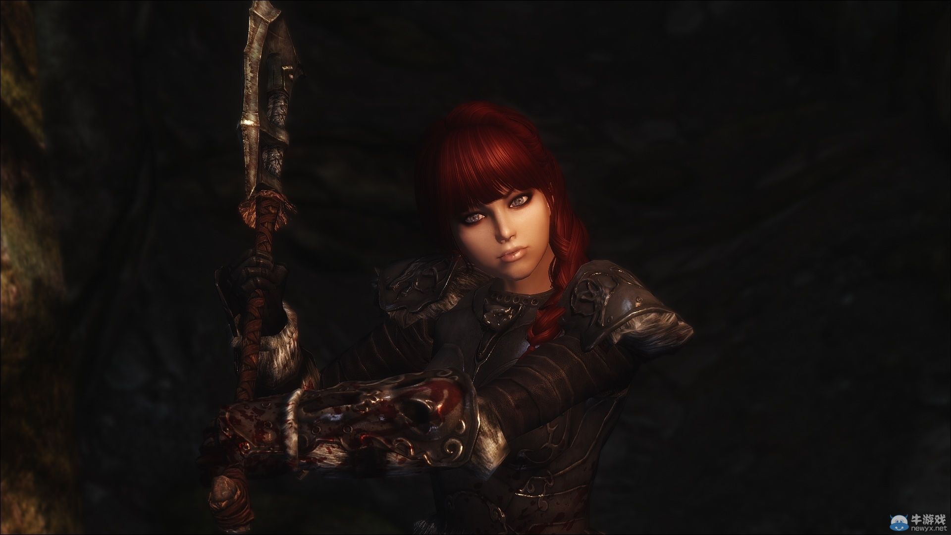 《上古卷軸5：天際》MOD美女圖：色彩艷麗引人遐想