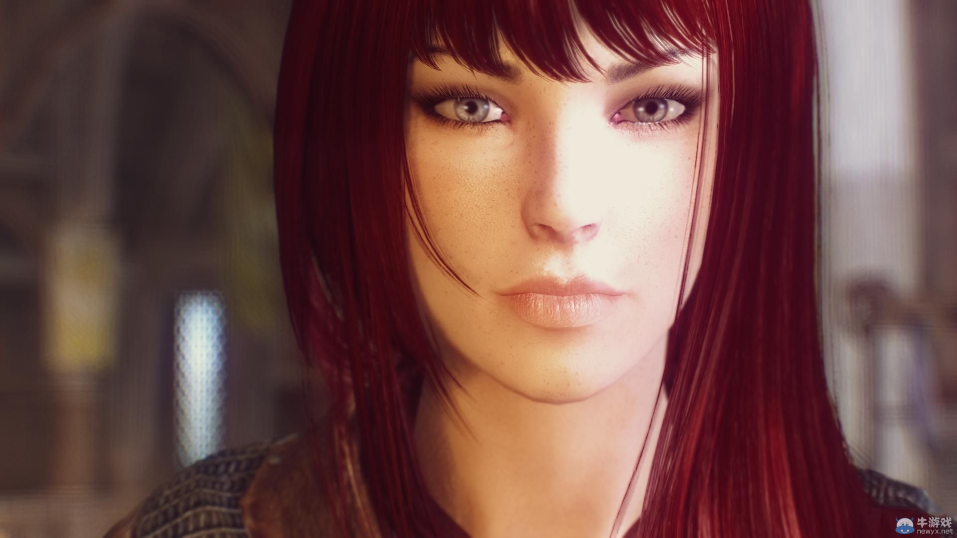 《上古卷軸5：天際》MOD美女圖：色彩艷麗引人遐想