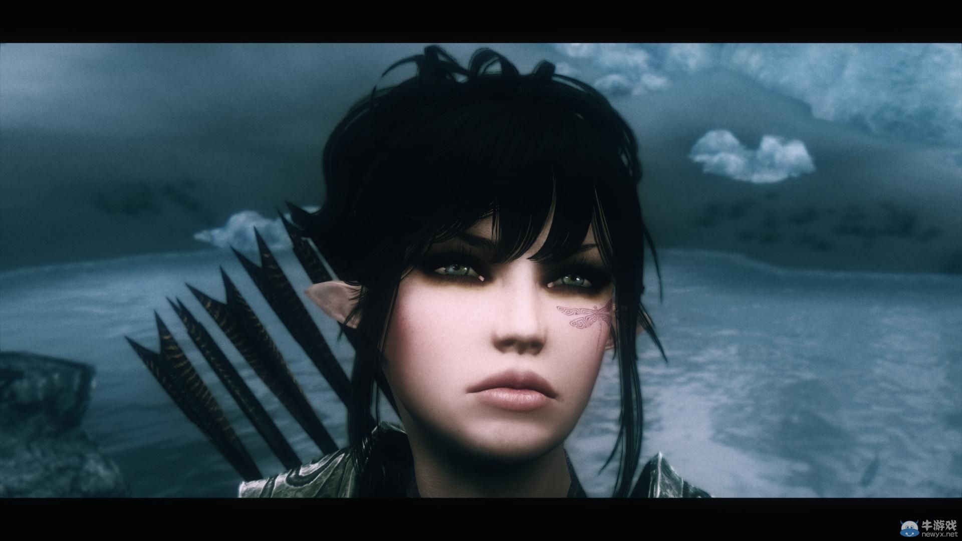 《上古卷軸5：天際》MOD美女圖：色彩艷麗引人遐想