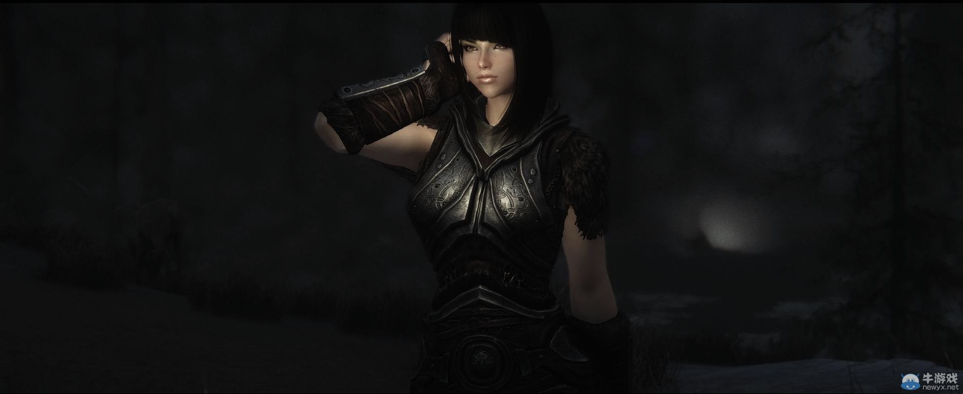 《上古卷軸5：天際》MOD美女圖：色彩艷麗引人遐想