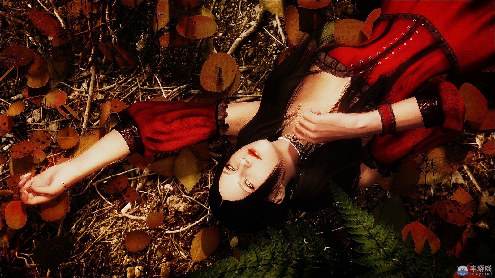 《上古卷軸5：天際》MOD美女圖：色彩艷麗引人遐想