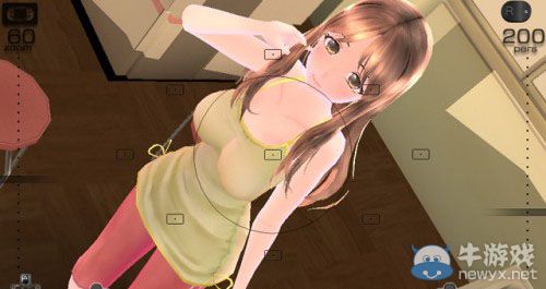 《寫真女友Kiss：加強版》賣弄身姿插圖：滿足紳士所有幻想