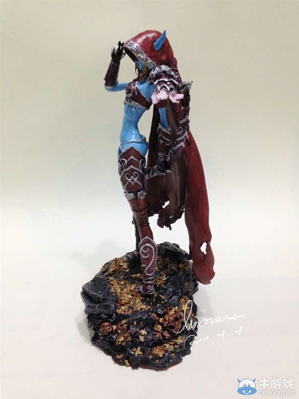 《魔獸世界》玩家自制希爾瓦娜絲雕塑：不輸官方!