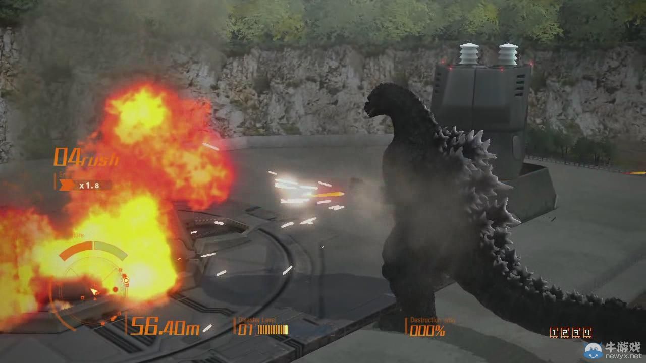 《哥斯拉》體驗版流程視頻：多場景戰斗破壞演示