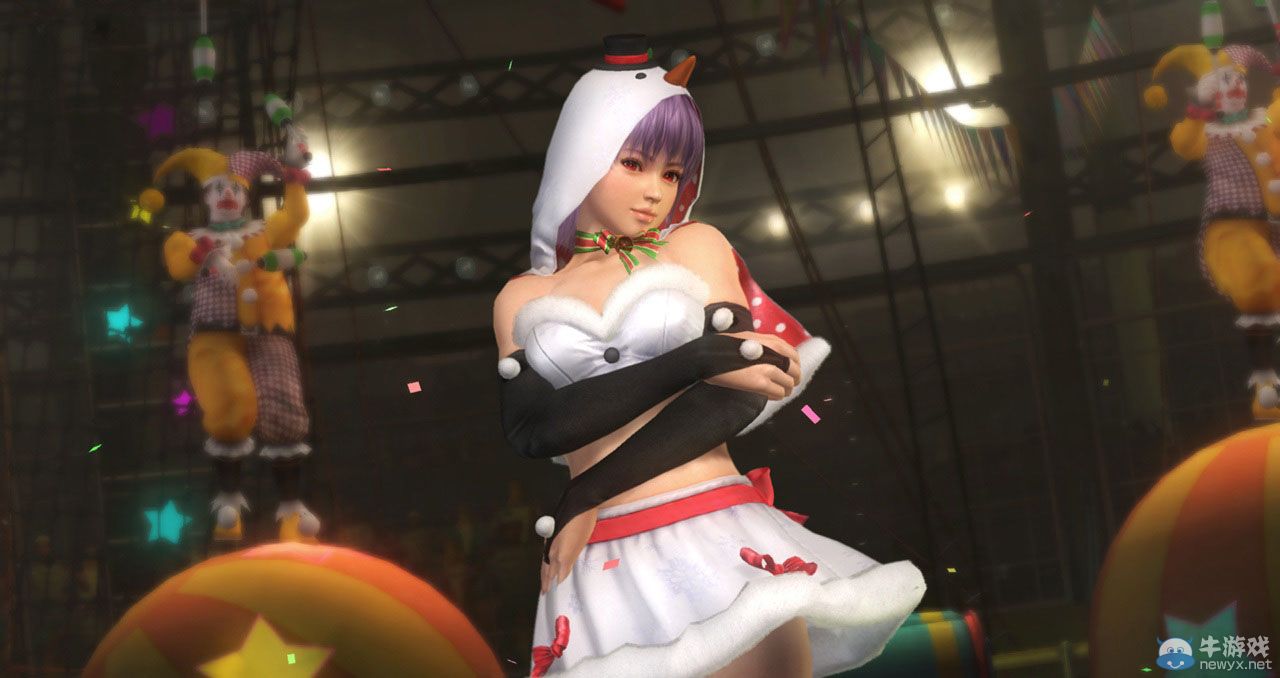 《死或生5：終極版》新版圣誕服裝DLC：含性感緞帶裝