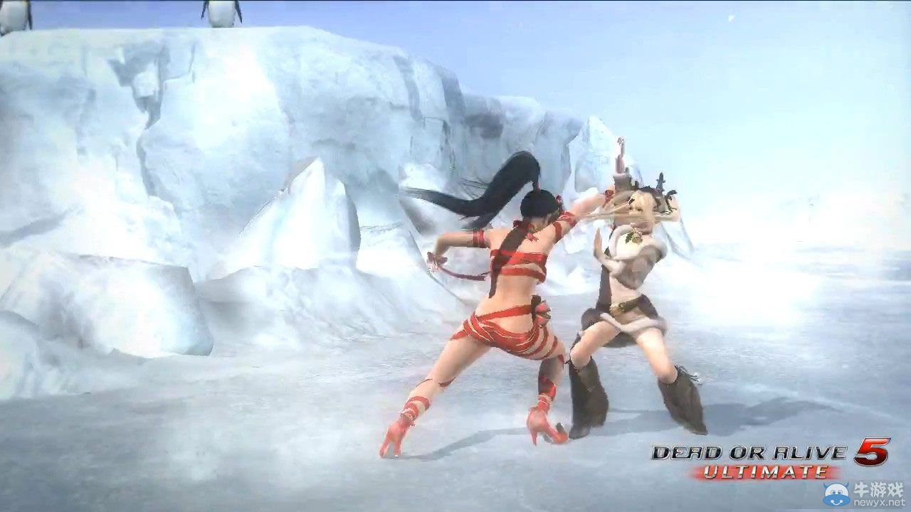 《死或生5：終極版》圣誕DLC內容火辣演示：肉彈襲胸冰火兩重天
