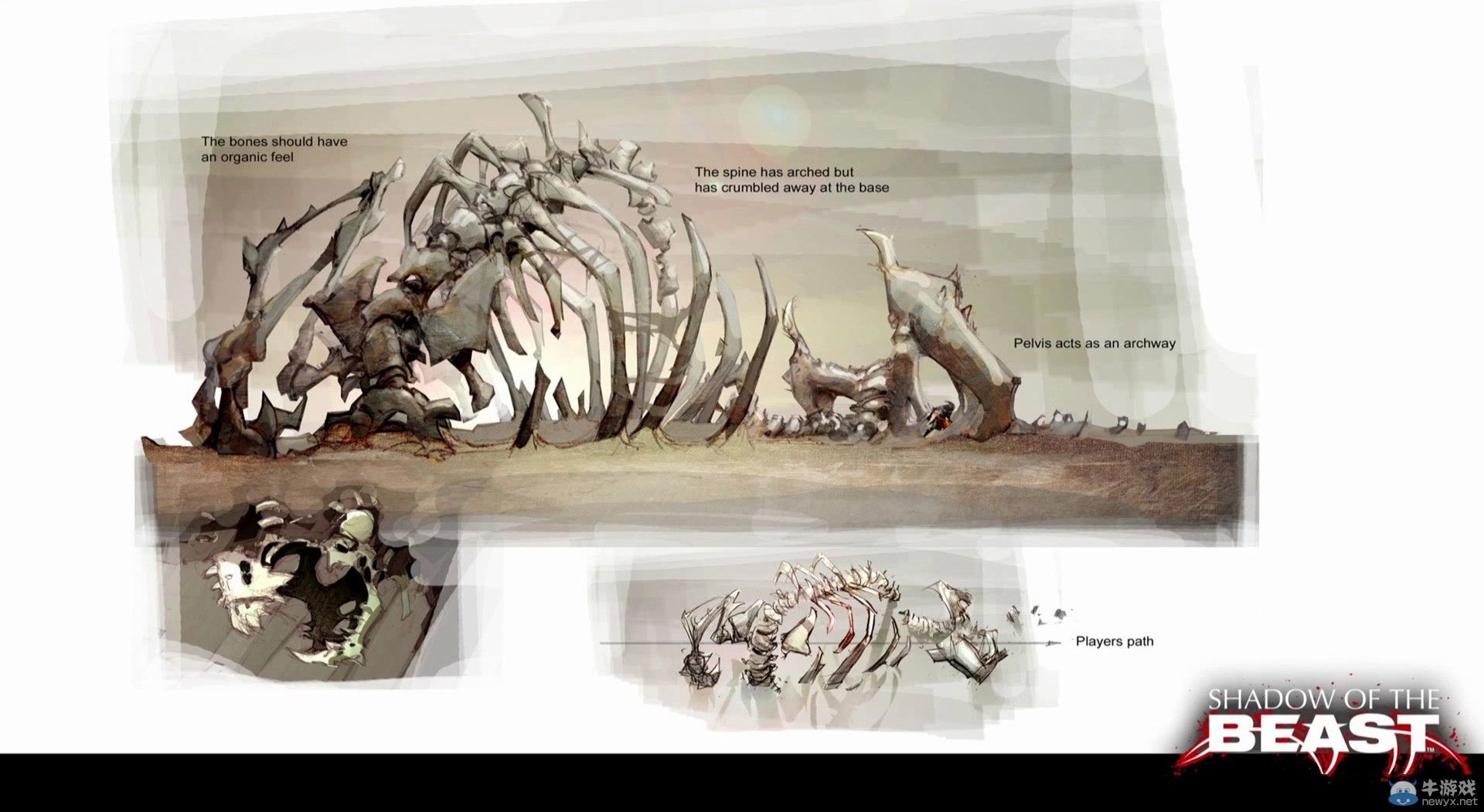 PS4獨占《野獸之影》藝術圖曝光：異形尋找邪惡之神