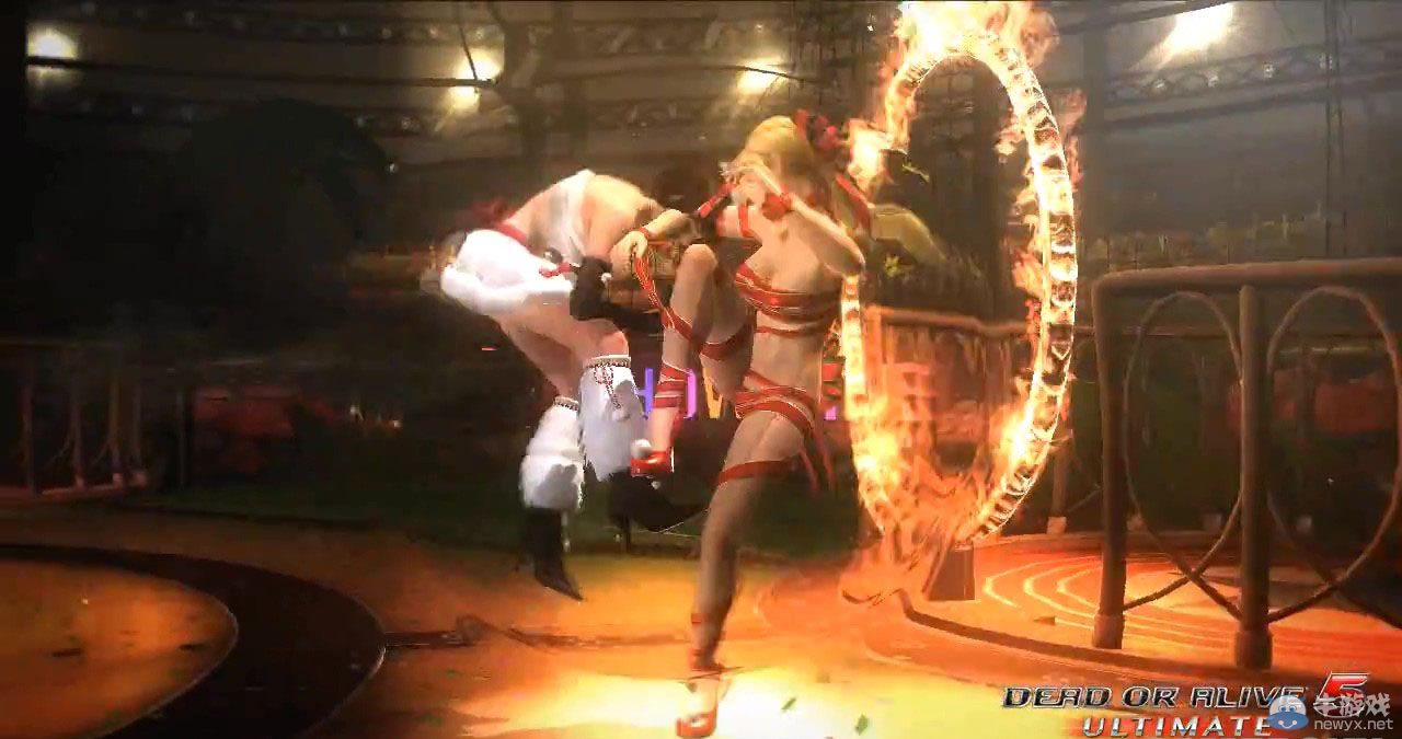《死或生5：終極版》圣誕DLC內容火辣演示：肉彈襲胸冰火兩重天