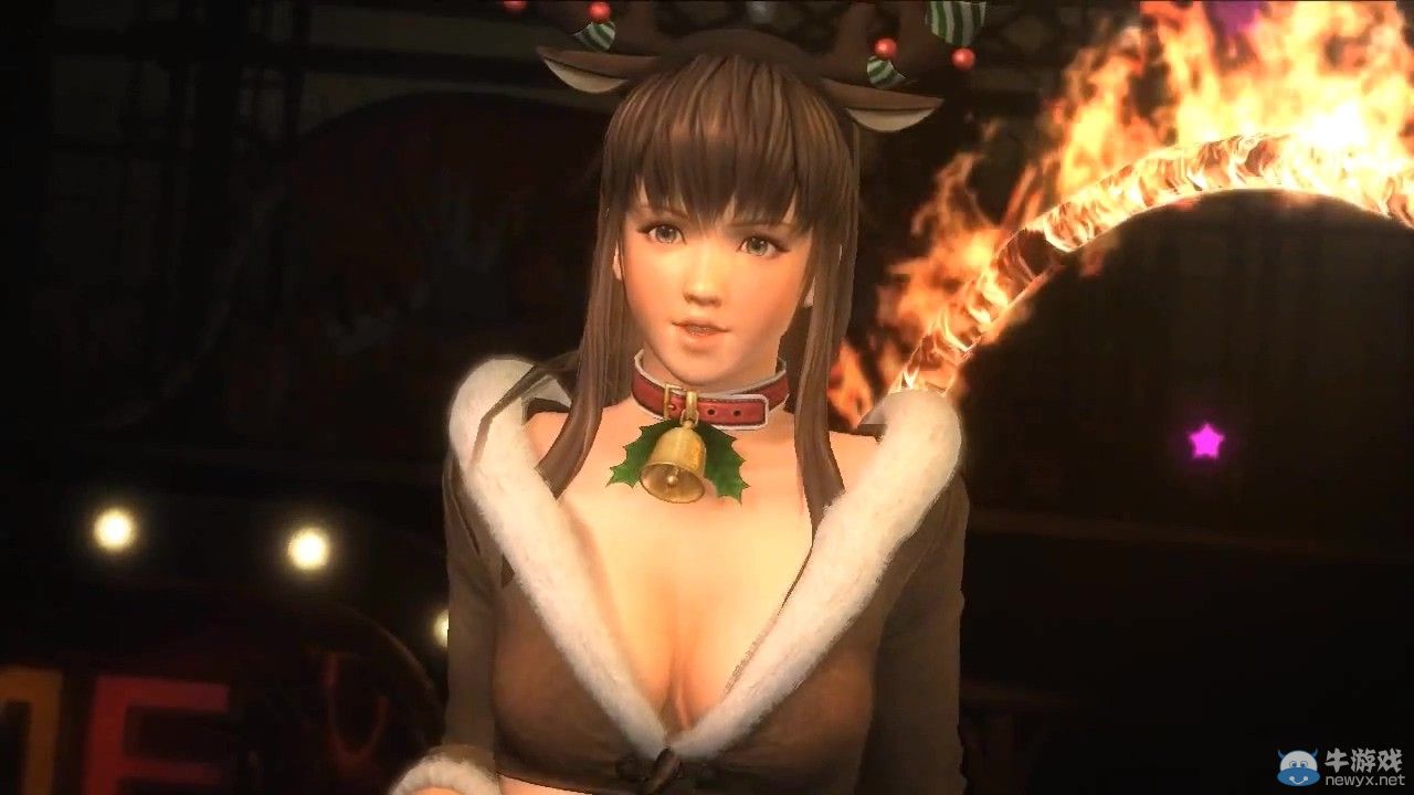 《死或生5：終極版》圣誕DLC內容火辣演示：肉彈襲胸冰火兩重天