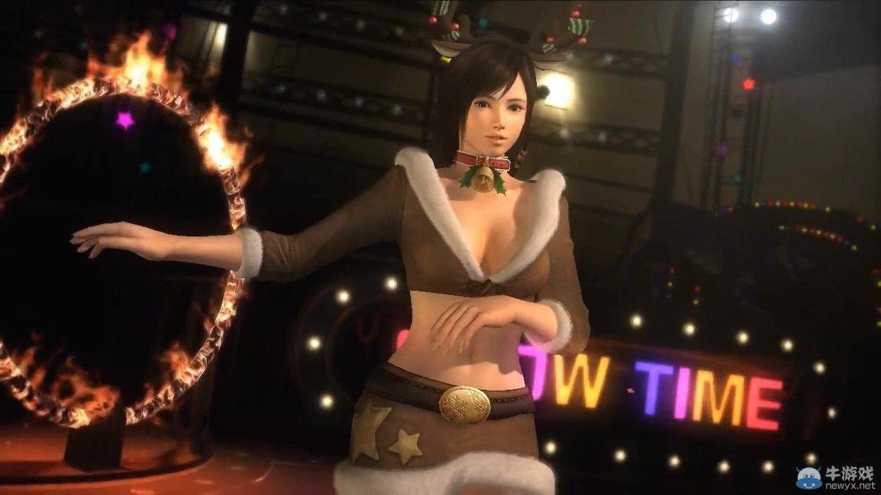 《死或生5：終極版》圣誕DLC內容火辣演示：肉彈襲胸冰火兩重天