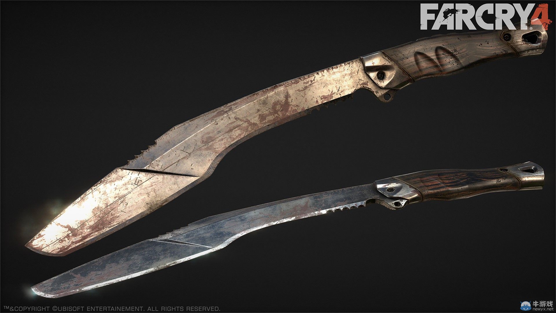 《孤島驚魂4》武器模型原圖大賞：男人都愛打槍