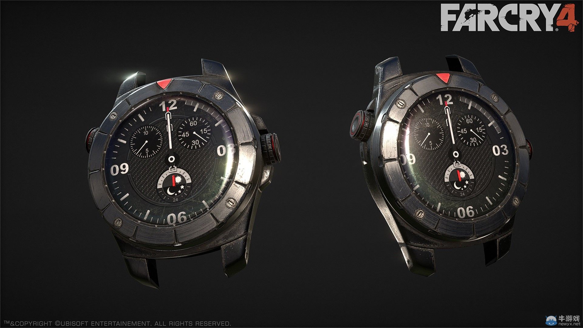 《孤島驚魂4》武器模型原圖大賞：男人都愛打槍