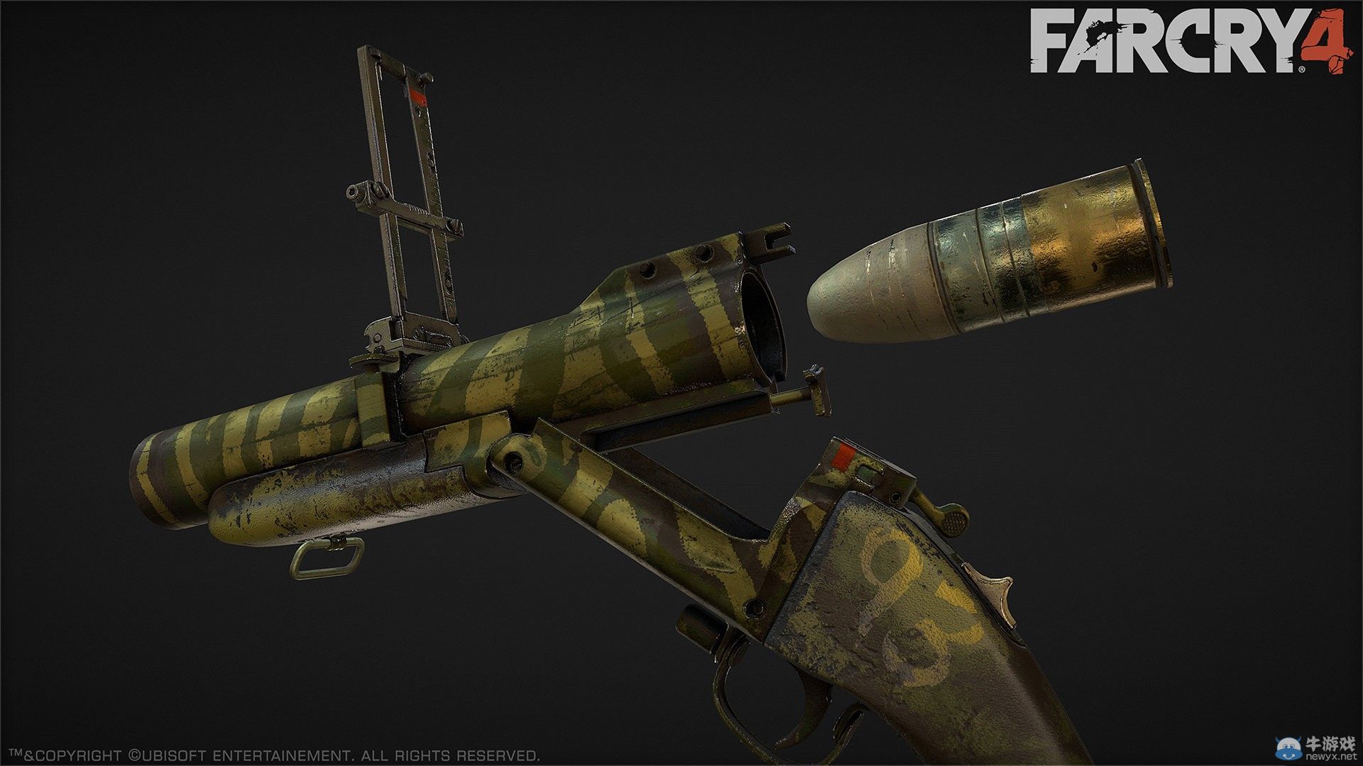 《孤島驚魂4》武器模型原圖大賞：男人都愛打槍