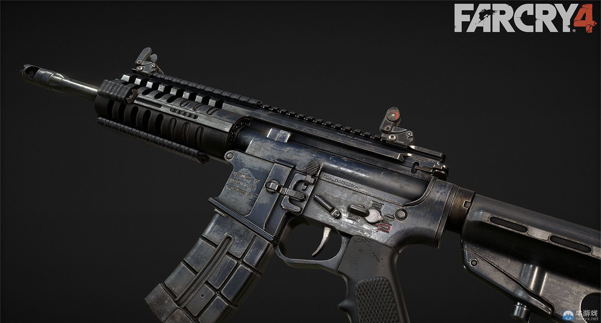 《孤島驚魂4》武器模型原圖大賞：男人都愛打槍