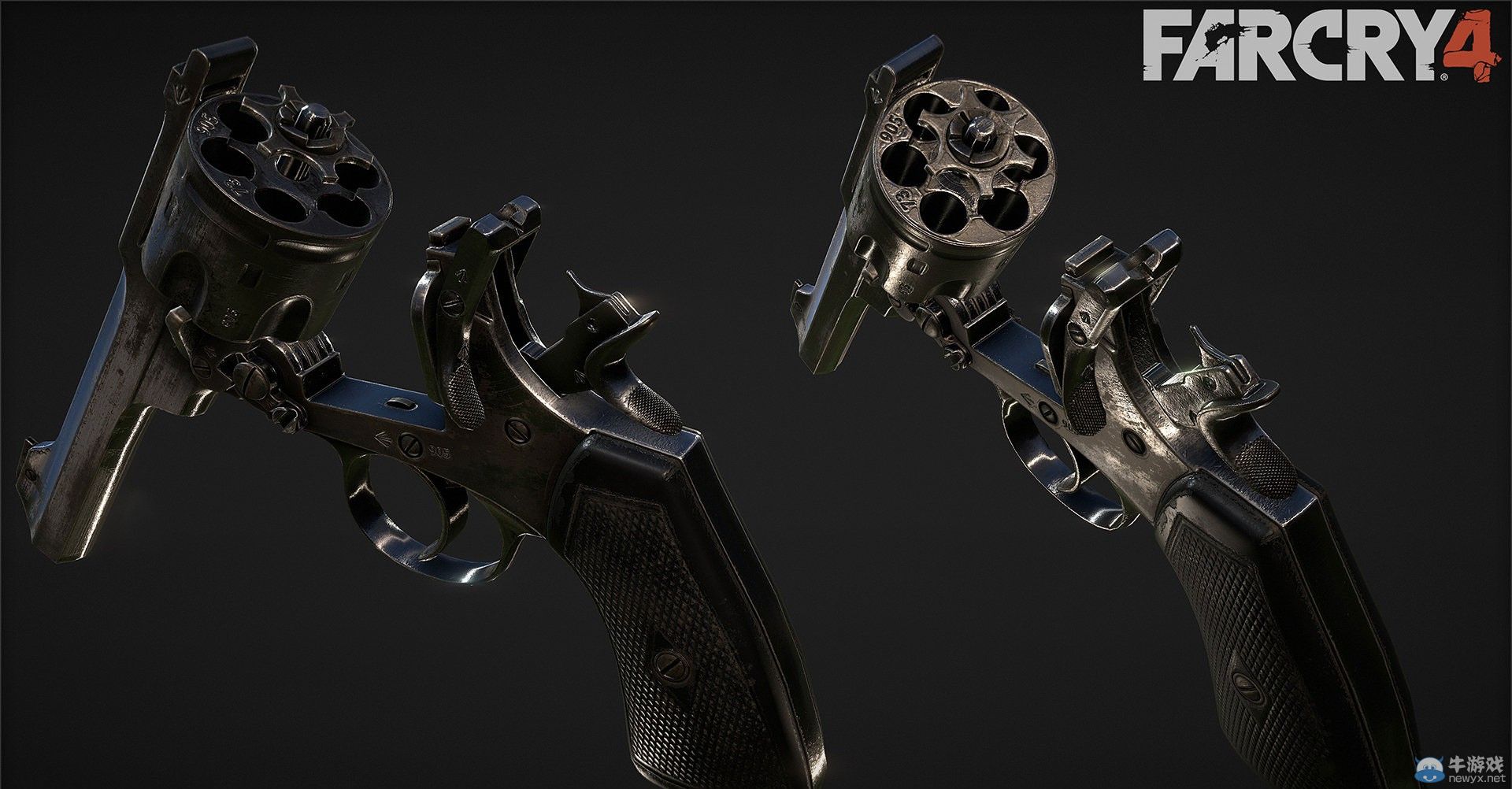 《孤島驚魂4》武器模型原圖大賞：男人都愛打槍