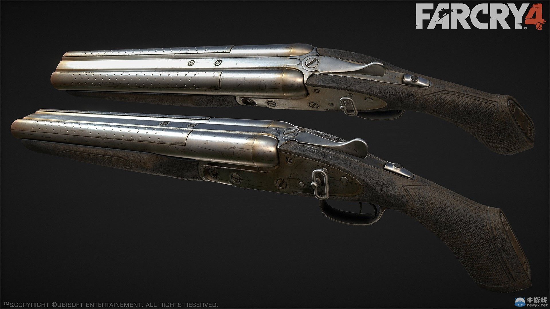 《孤島驚魂4》武器模型原圖大賞：男人都愛打槍