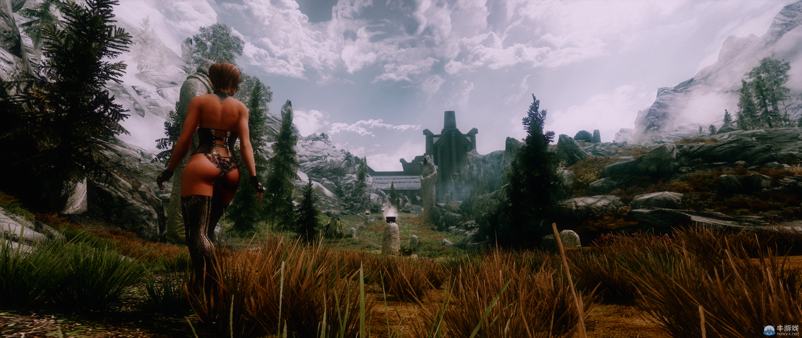 《上古卷軸5：天際》MOD圖欣賞：萬千佳麗的最后盛宴