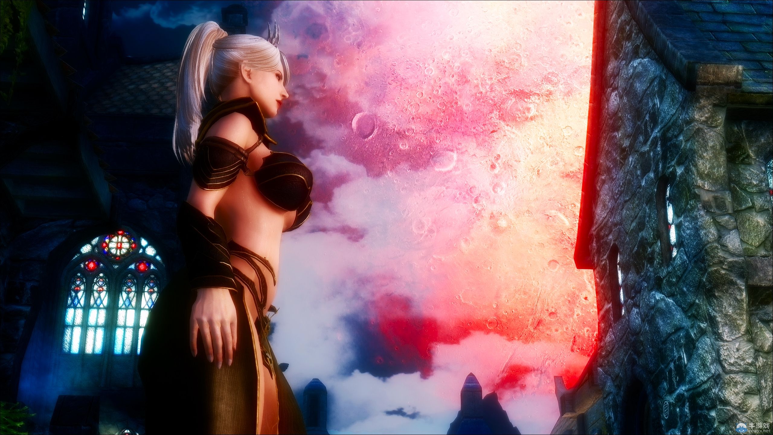 《上古卷軸5：天際》MOD圖欣賞：萬千佳麗的最后盛宴