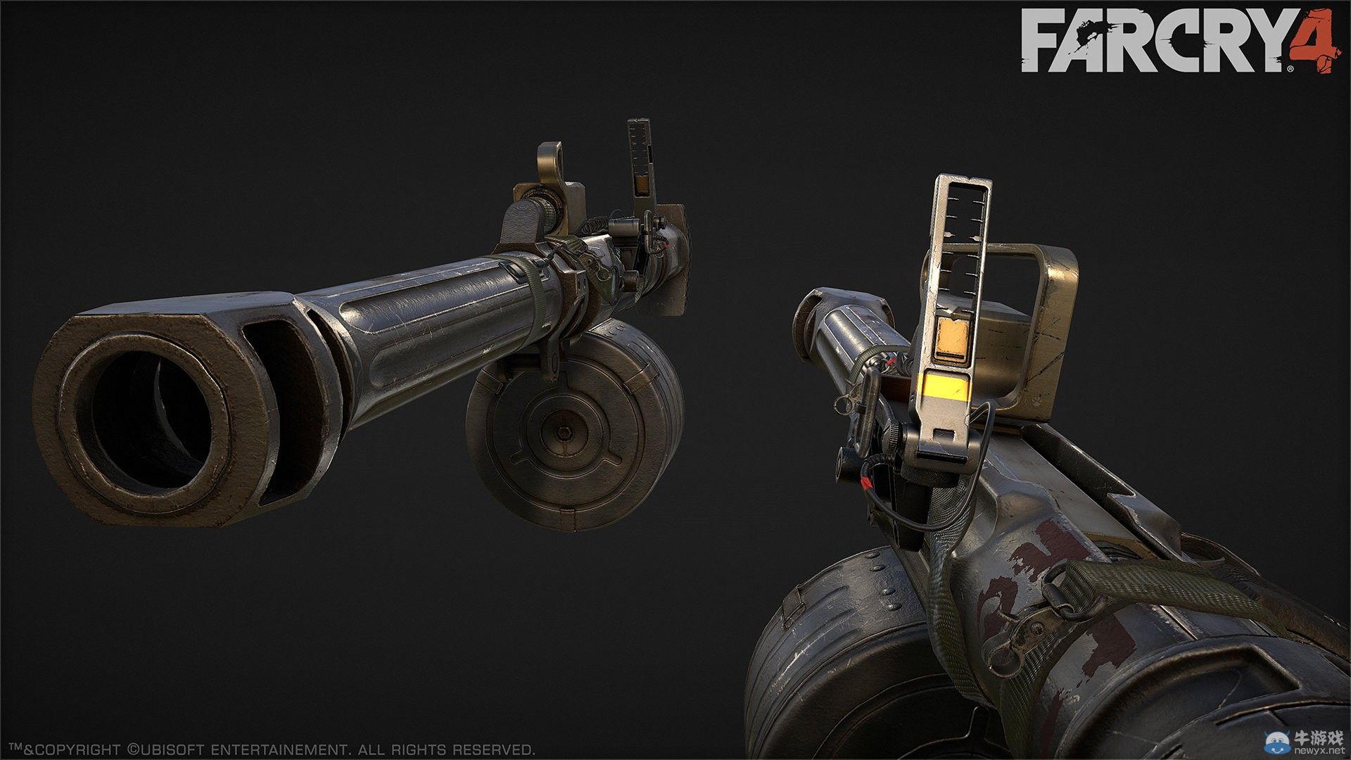 《孤島驚魂4》武器模型原圖大賞：男人都愛打槍