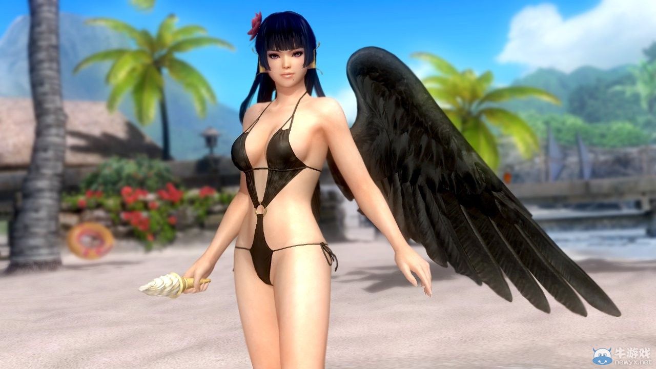 《死或生5：最后一戰》超強限定版等身大掛畫公布：霞撩裙側飛乳