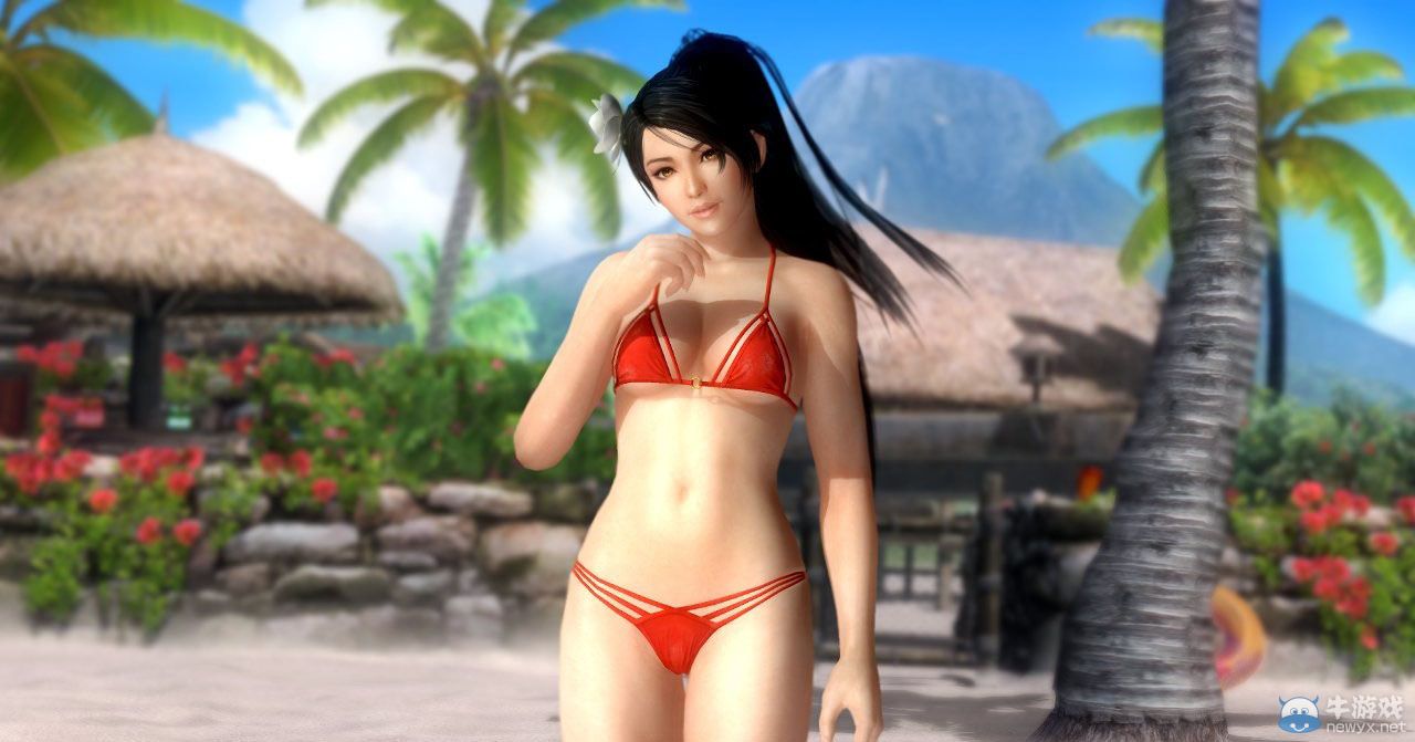 《死或生5：最后一戰》超強限定版等身大掛畫公布：霞撩裙側飛乳