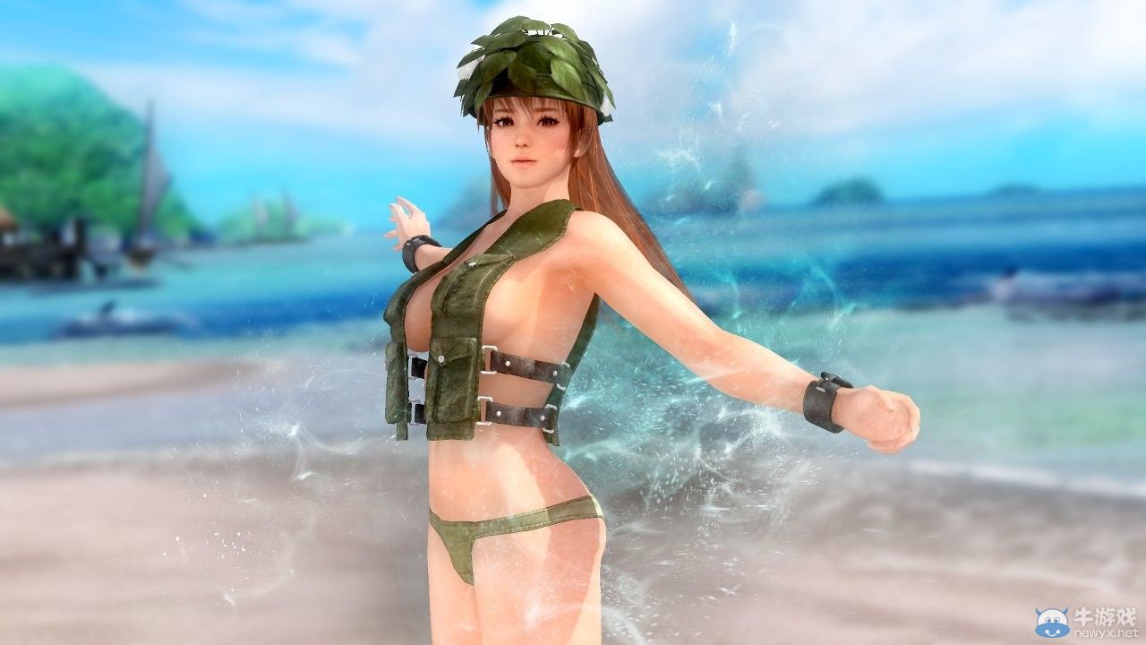 《死或生5：最后一戰》超強限定版等身大掛畫公布：霞撩裙側飛乳