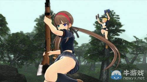 《閃亂神樂：少女們的選擇》最新爆乳截圖：原來那里是白色