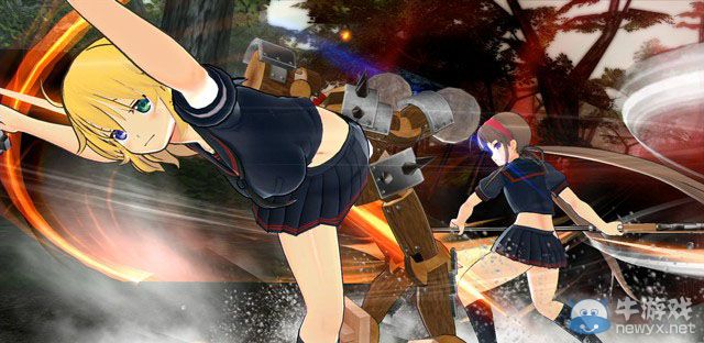 《閃亂神樂：少女們的選擇》最新爆乳截圖：原來那里是白色