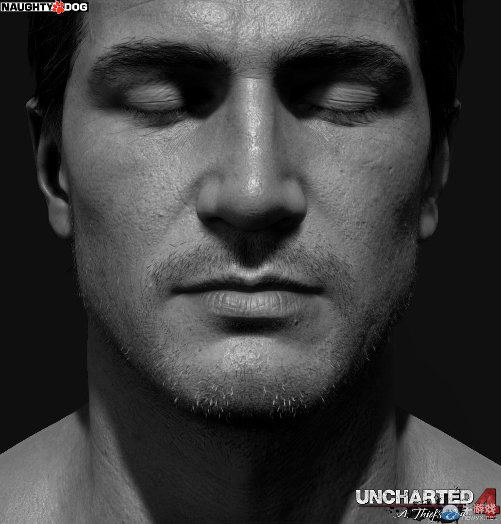 《神秘海域4：盜賊末路》德雷克高清建模圖曝光