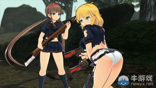 《閃亂神樂：少女們的選擇》最新爆乳截圖：原來那里是白色