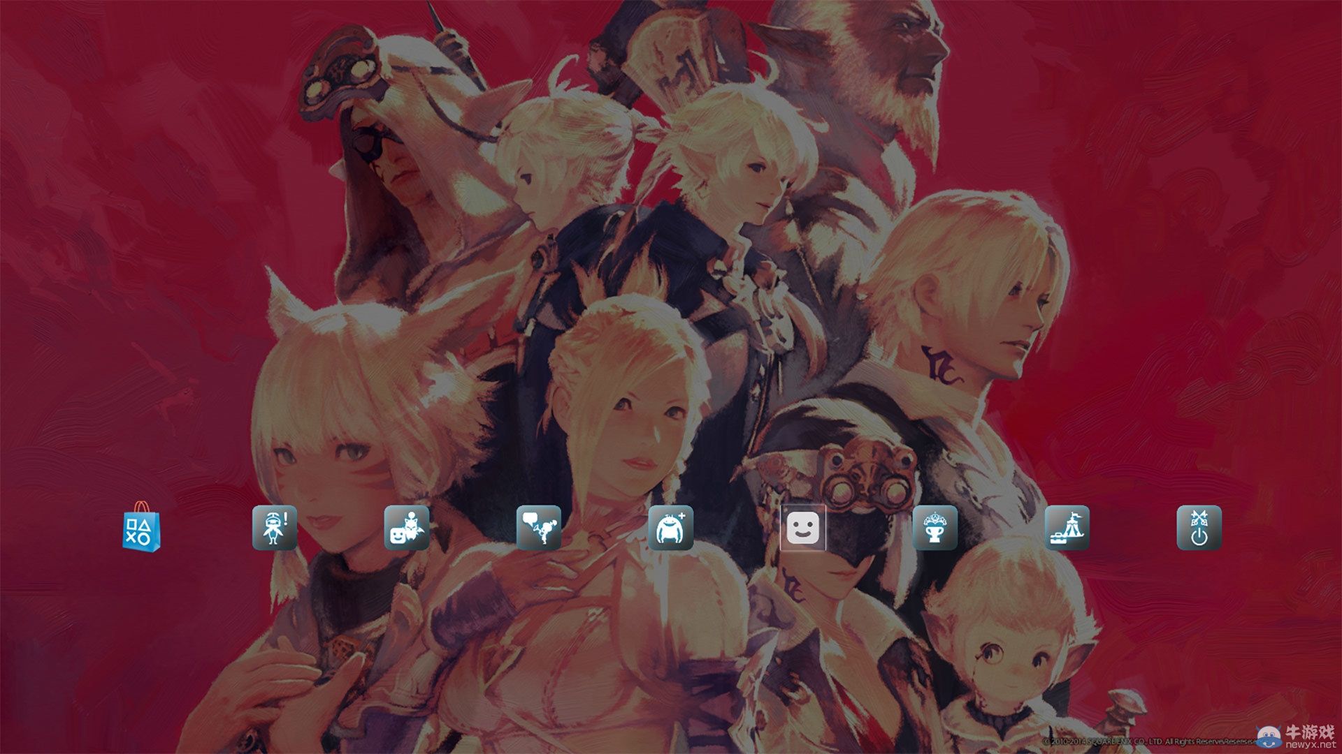 《最終幻想14：重生》體驗版及PS4用主題配信