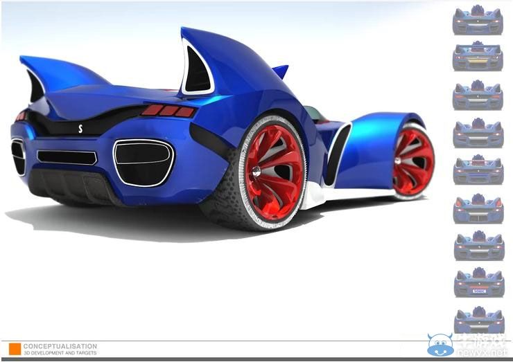 《索尼克與世嘉全明星賽車》早期藝術圖放出