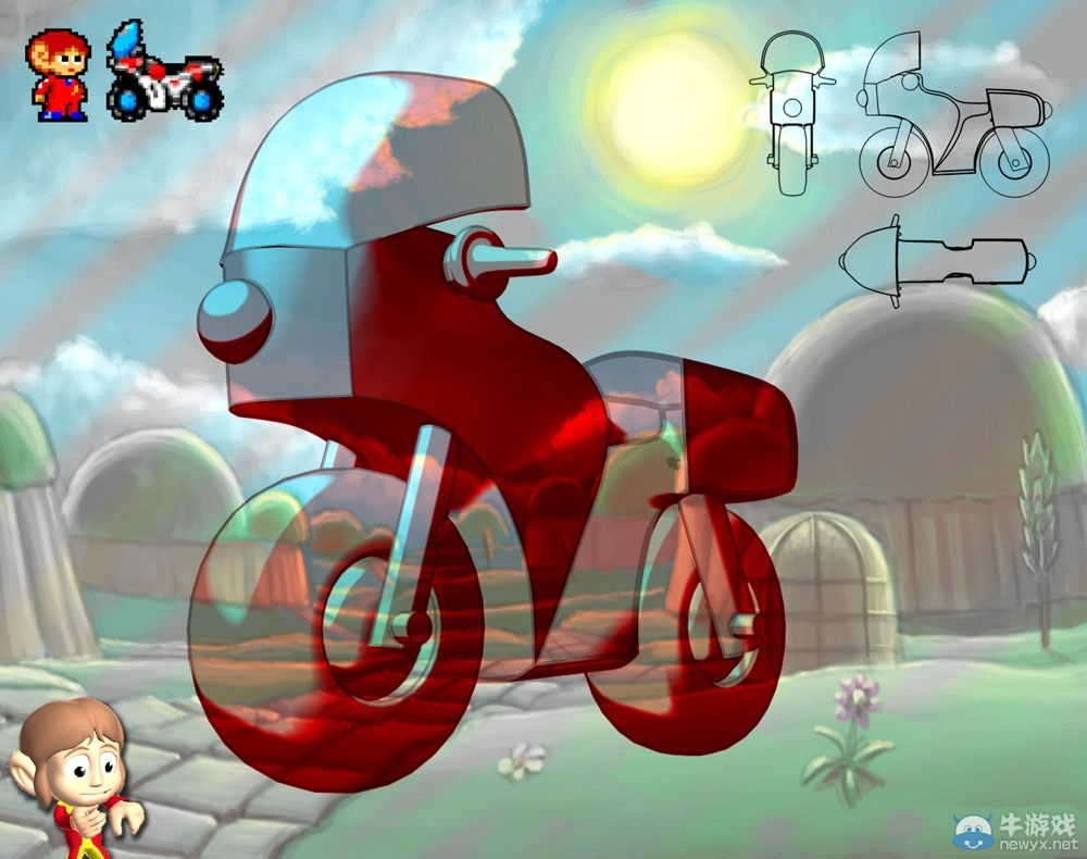 《索尼克與世嘉全明星賽車》早期藝術圖放出