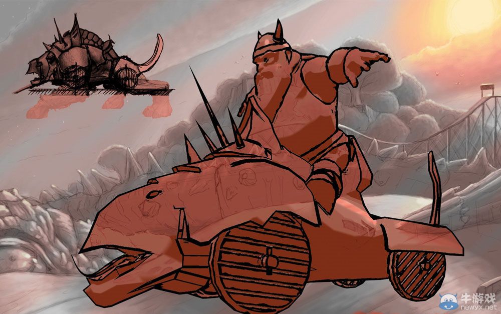 《索尼克與世嘉全明星賽車》早期藝術圖放出