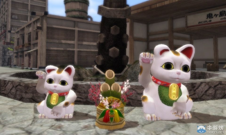 MMORPG《鬼斬》正月活動舉辦新年招財貓登場