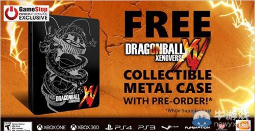 美版《龍珠：異度對決》GameStop預定送鐵盒