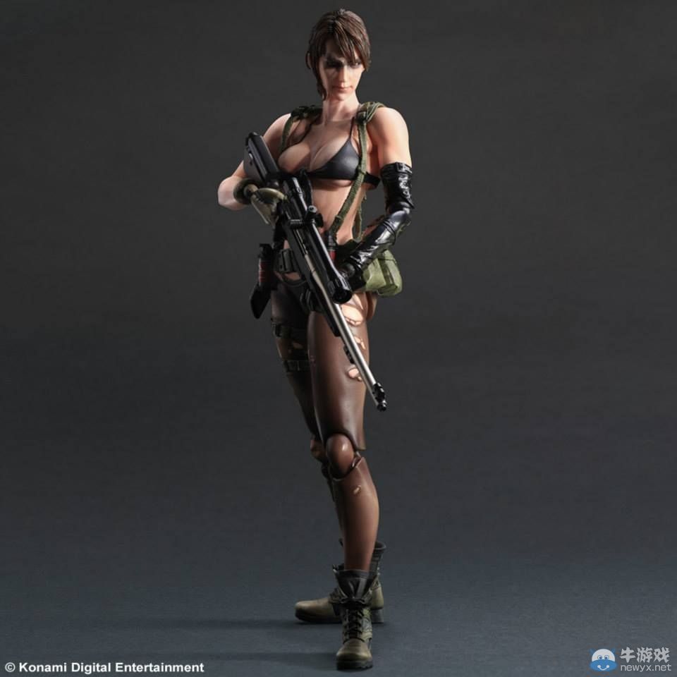 《合金裝備5：幻痛》女角色Quiet可動手辦公布